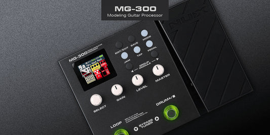 NUX MG-300 Multi Pedal Amp Modeling Guitar Processor Pre Effects Algorithm