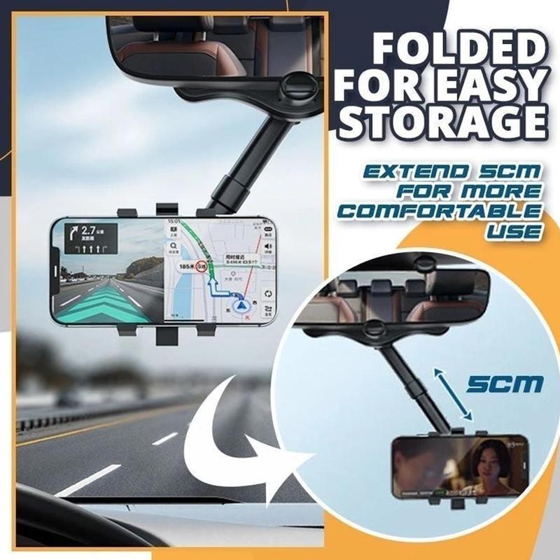 Rearview Mirror Car Phone Holder