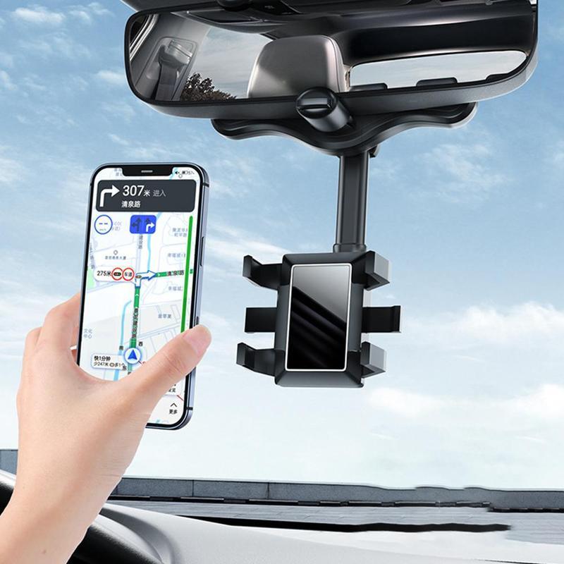 Rearview Mirror Car Phone Holder