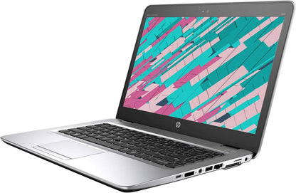 HP EliteBook 840 G4 14" Laptop, Intel i5 7300U 2.6GHz, 8GB DDR4 RAM, 256GB M.2 SSD Hard Drive, USB Type C, Webcam, Windows 10 Pro